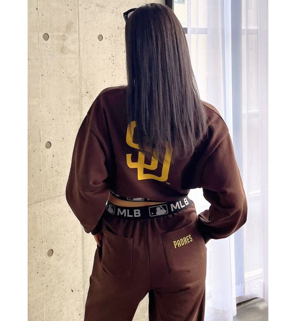 GYDA「GYDA【MLB】バンテージショートスウェットトップス」|Tシャツ・カットソー|