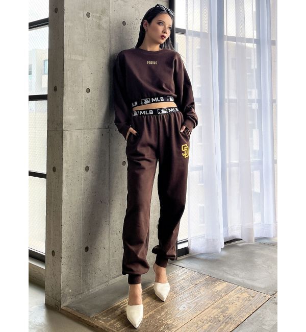 GYDA「GYDA【MLB】バンテージショートスウェットトップス」|Tシャツ・カットソー|