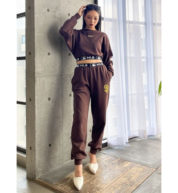 GYDA「GYDA【MLB】バンテージショートスウェットトップス」|Tシャツ・カットソー|