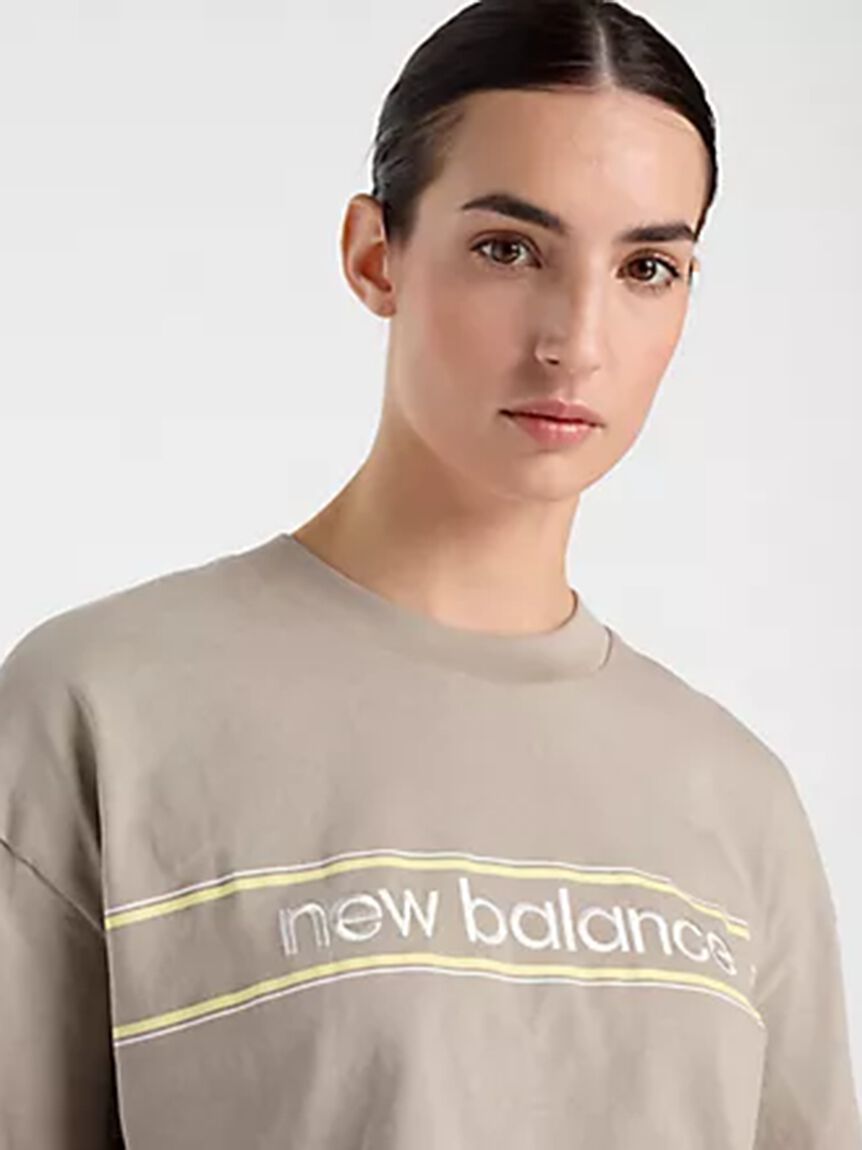 NEW BALANCE 「【New Balance for emmi】Athletics リニアロゴTシャツ」|Tシャツ・カットソー|