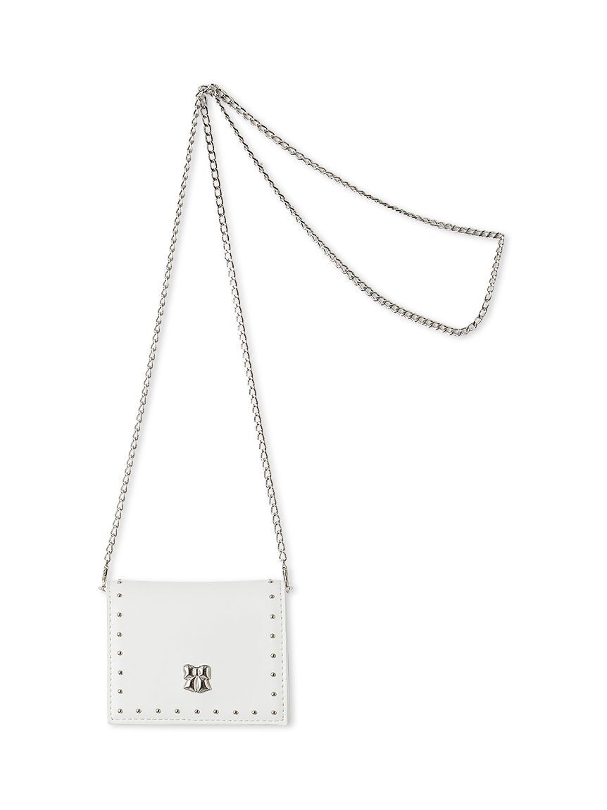 FURFUR「【限定カラー】リボンカシメミニウォレットショルダー」|財布|