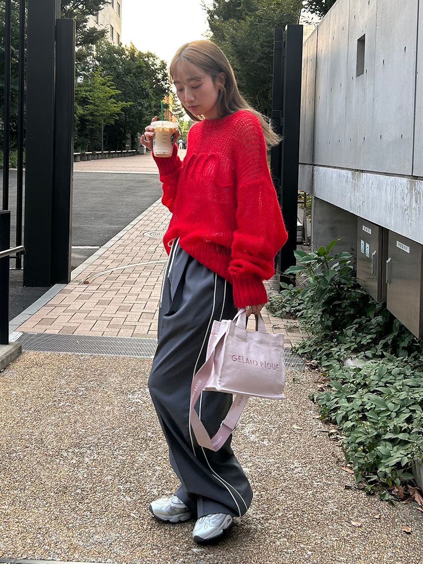 gelato pique「キャンバスロゴショルダーバッグ」|ショルダー・メッセンジャー|