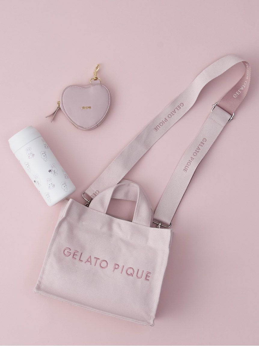 gelato pique「キャンバスロゴショルダーバッグ」|ショルダー・メッセンジャー|PNK