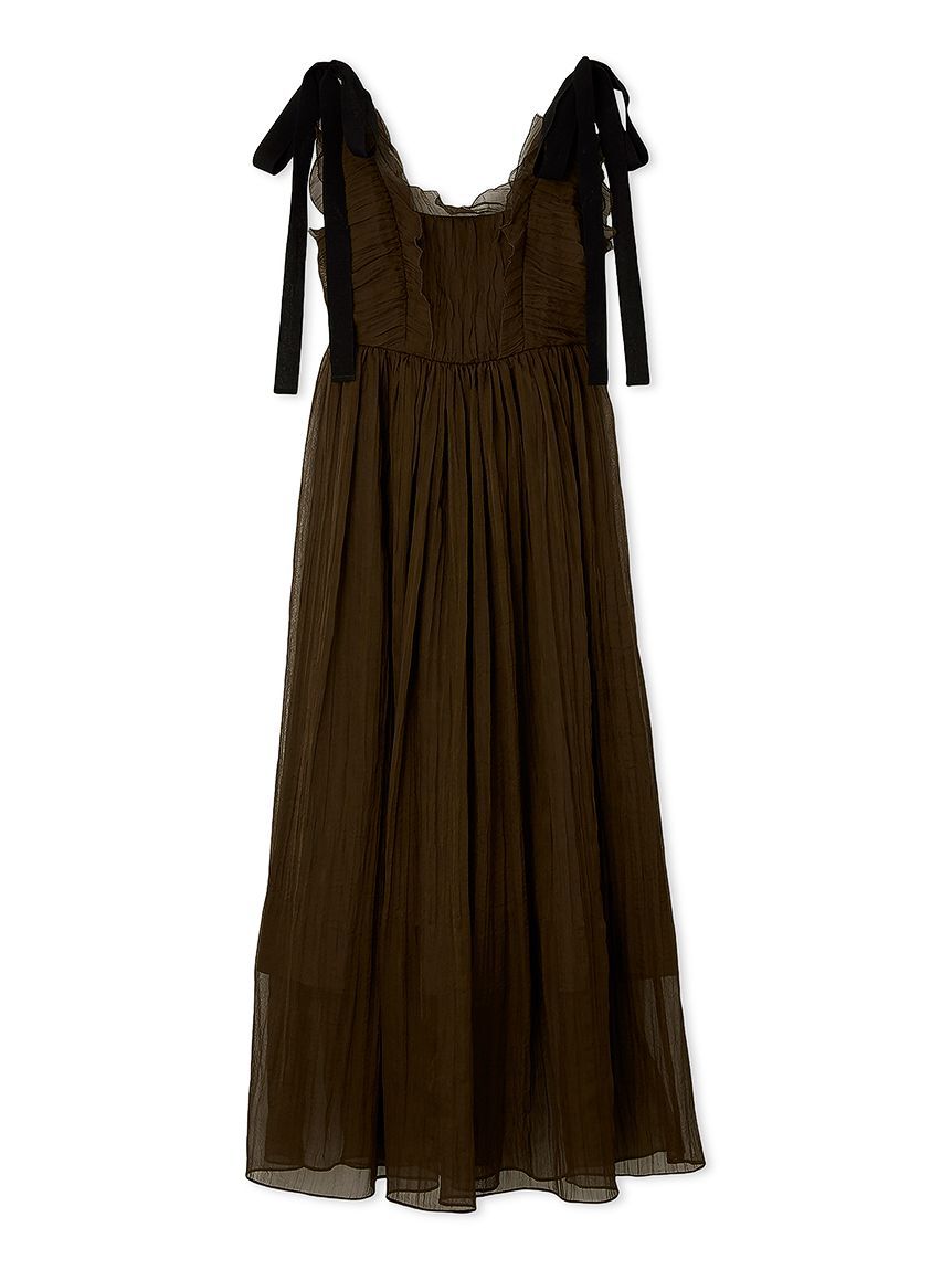 SNIDEL「シアーシフォンワッシャーワンピース」|ワンピース|