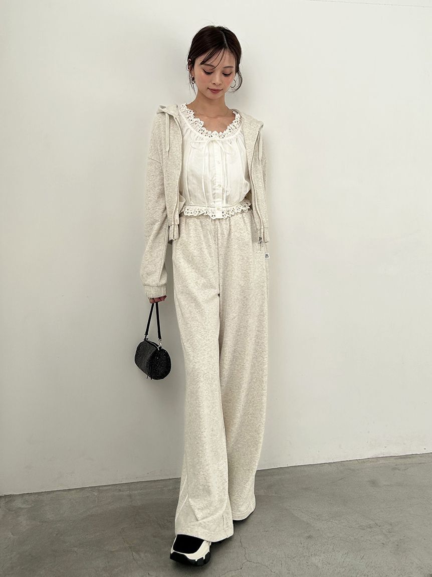 SNIDEL「【WEB限定カラーあり】UVカットフーディパーカー」|パーカー|