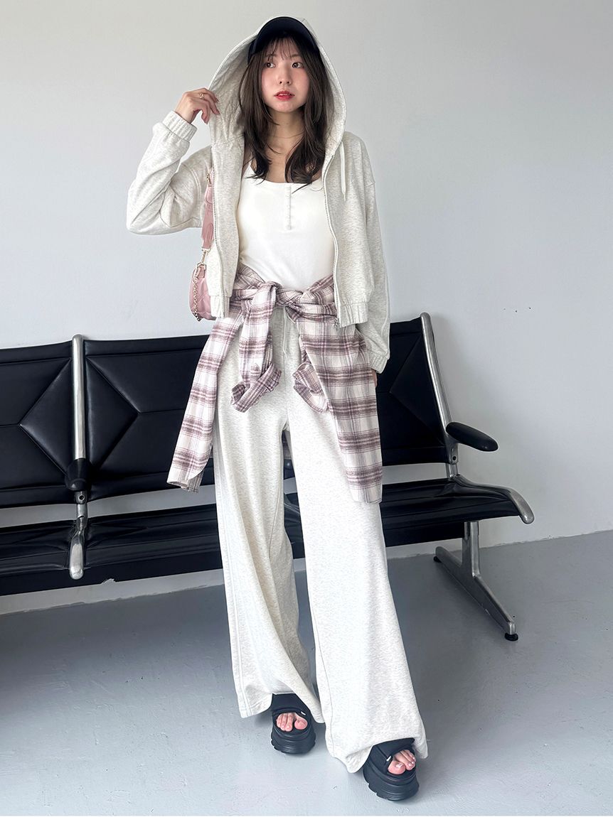 SNIDEL「【WEB限定カラーあり】UVカットフーディパーカー」|パーカー|