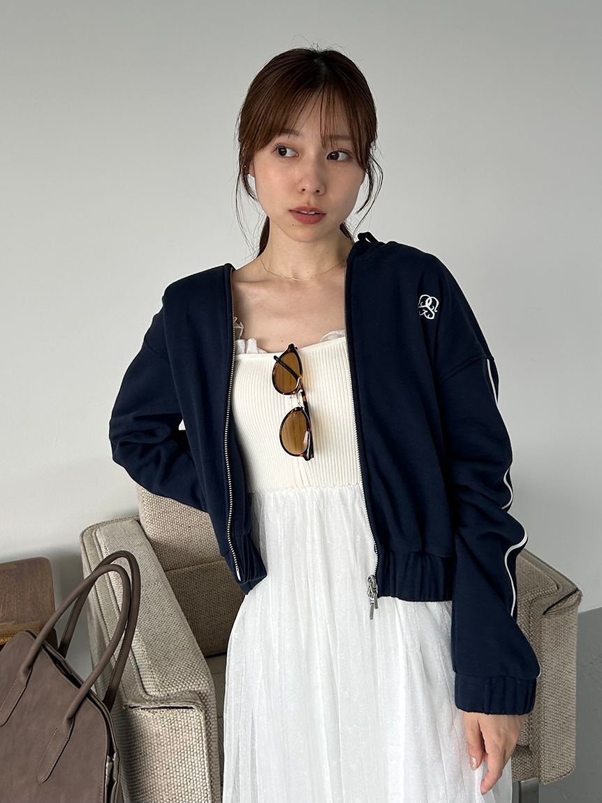 SNIDEL「【WEB限定カラーあり】UVカットフーディパーカー」|パーカー|