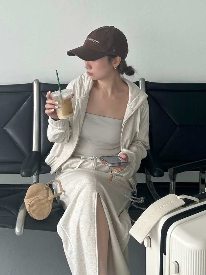 SNIDEL「【WEB限定カラーあり】UVカットフーディパーカー」|パーカー|