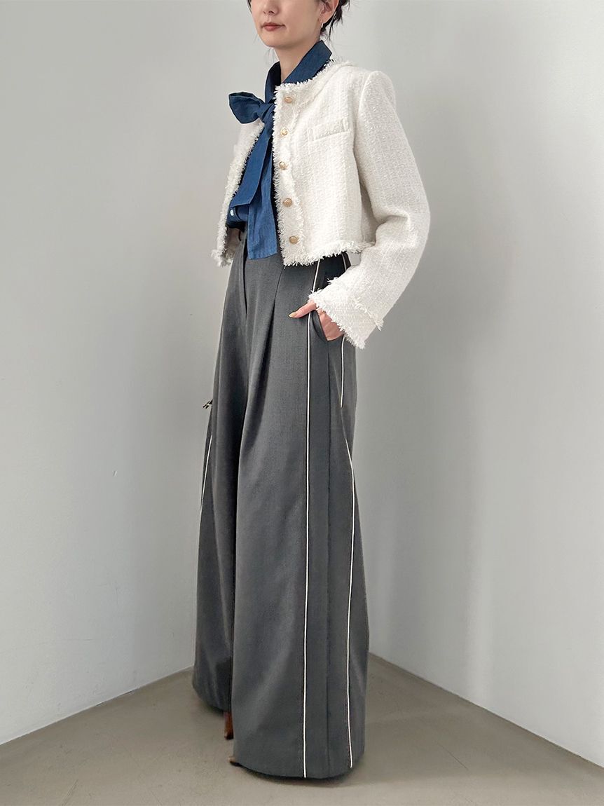 SNIDEL「ボウタイシャツ」|シャツ・ブラウス|