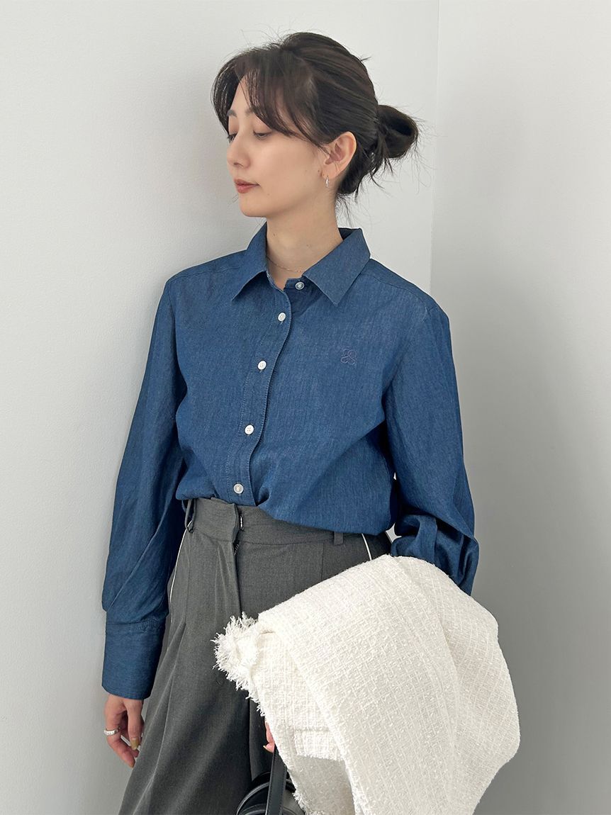 SNIDEL「ボウタイシャツ」|シャツ・ブラウス|