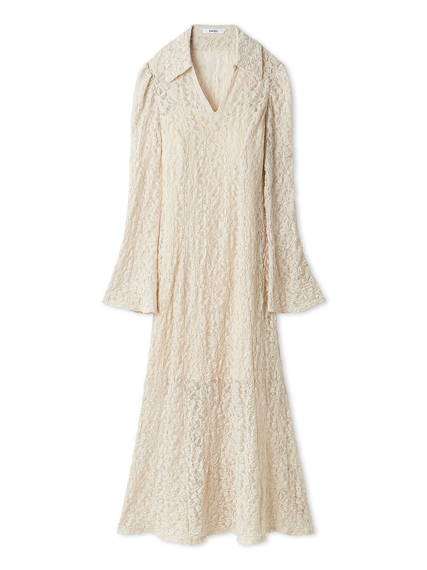 SNIDEL「カットレースワンピース」|ワンピース|