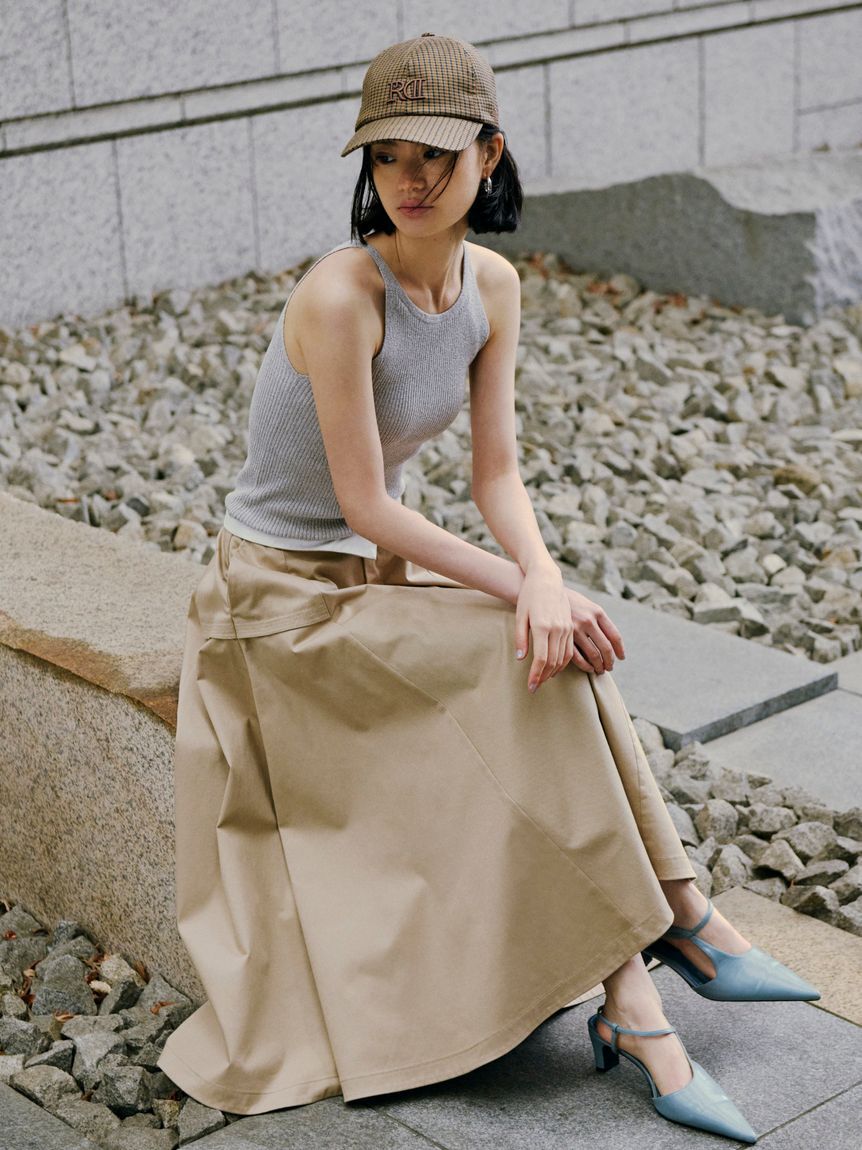 FRAY I.D「【FRAY I.D｜Dickies】マルチファブリックロゴキャップ」|キャップ・キャスケット|