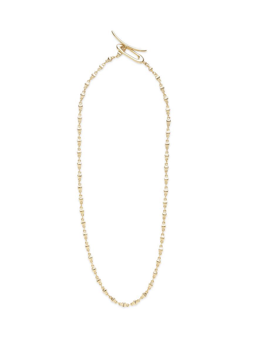 FRAY I.D「2wayカッティングボールチェーンネックレス」|ネックレス|GLD