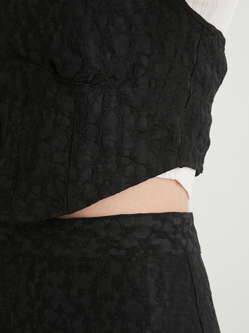 LILY BROWN Lingerie「【LILY BROWN Lingerie】ビスチェ / コルセット風レースアップ」|ベスト・ジレ|