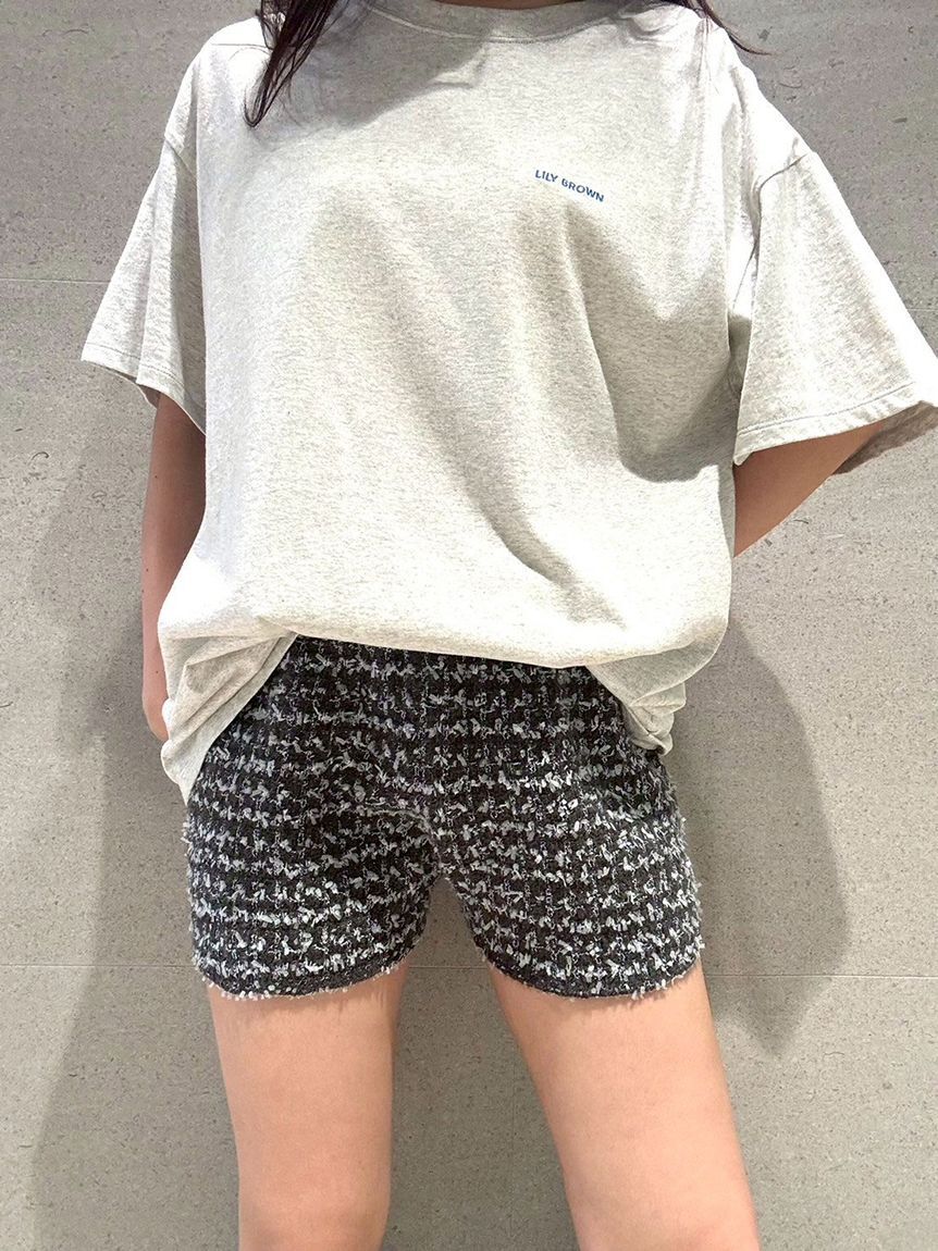 LILY BROWN「ツイードニットショートパンツ」|その他|