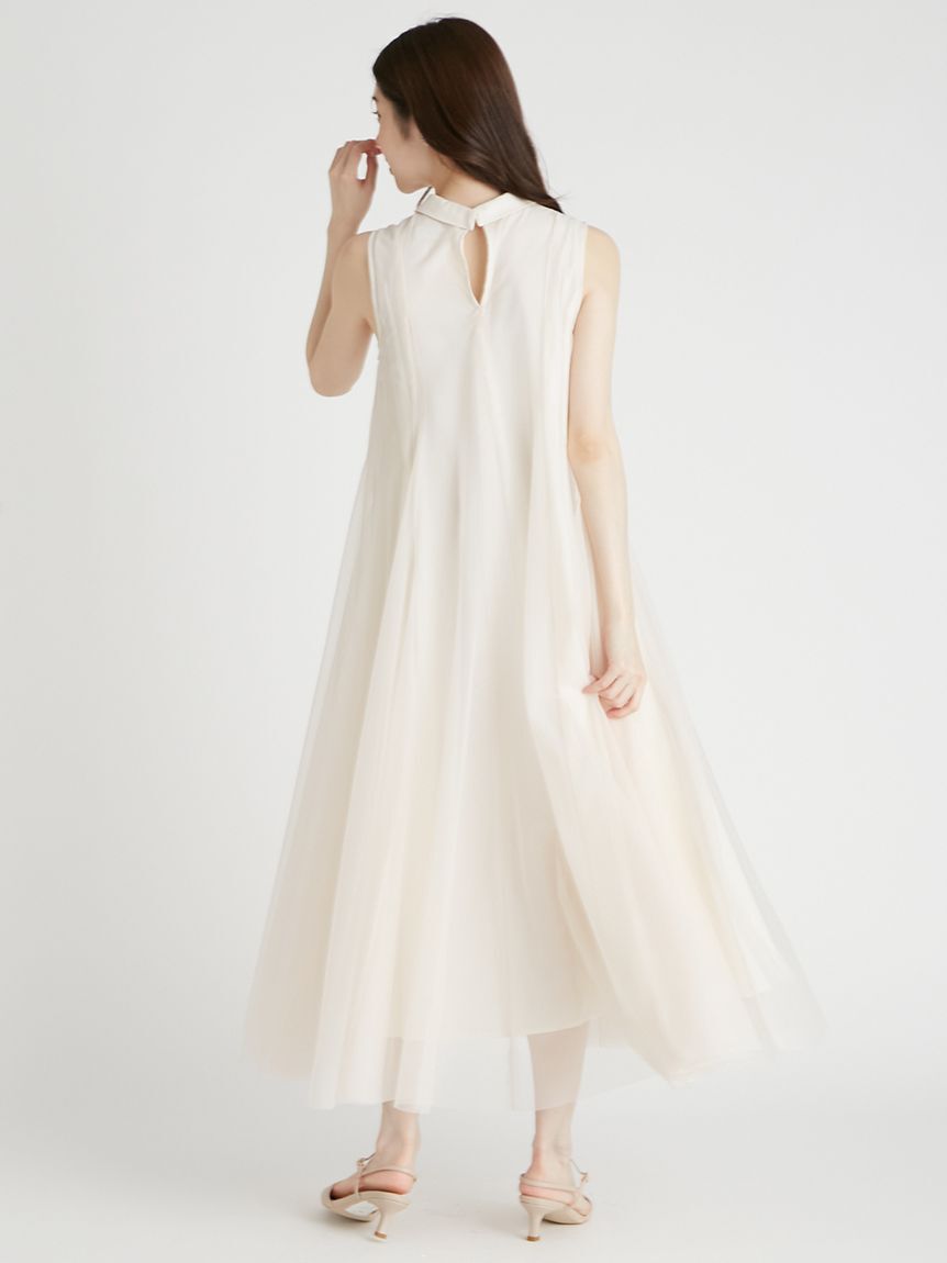 CELFORD「Aラインチュールワンピース」|ワンピース|