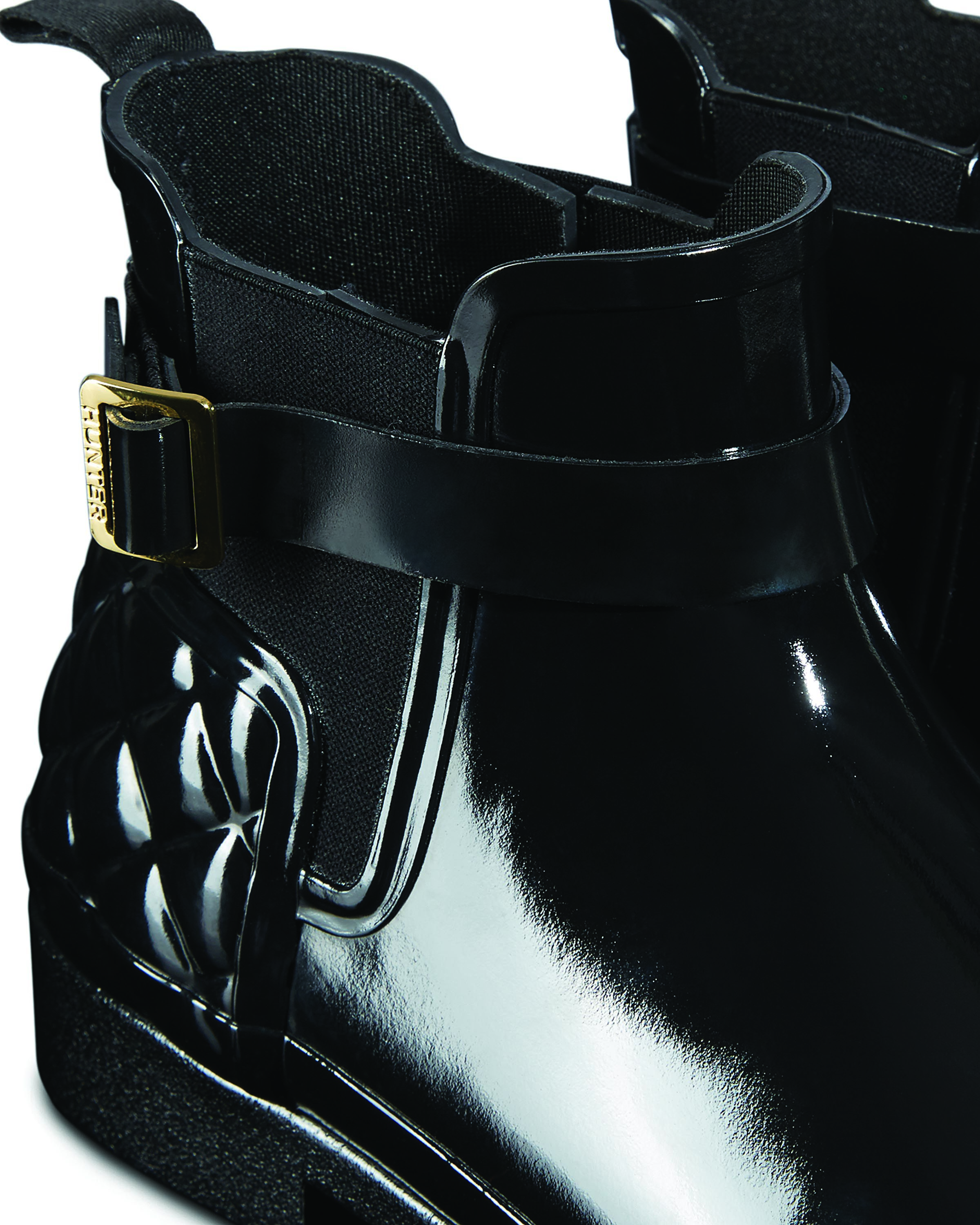  「REFINED GLOSS QUILT CHELSEA」|ショートブーツ|