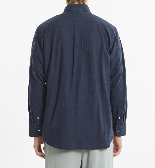 MACKINTOSH PHILOSOPHY「バッキンガムベア ボタンダウンシャツ サッカー/チェック」|シャツ・ブラウス|