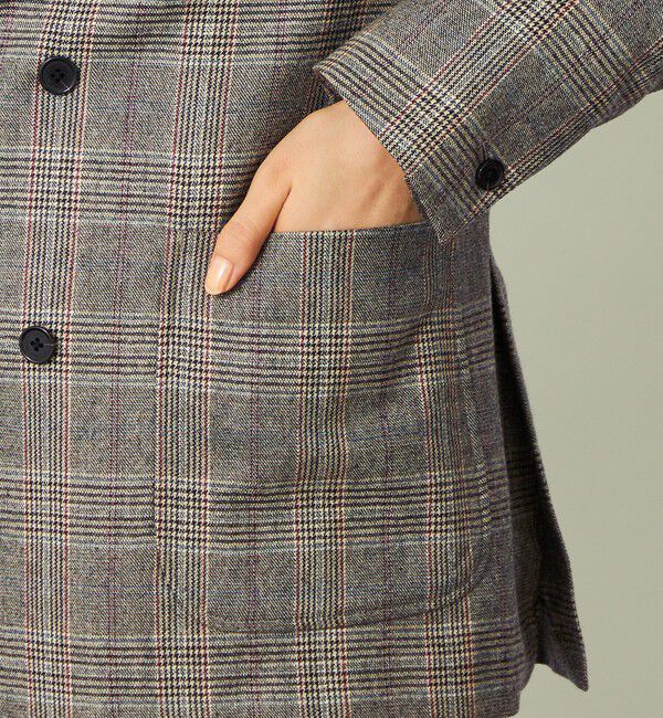 MACKINTOSH PHILOSOPHY「GREY LABEL グレンチェックブレザー」|テーラードジャケット|