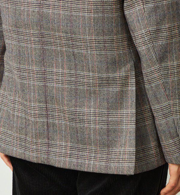 MACKINTOSH PHILOSOPHY「GREY LABEL グレンチェックブレザー」|テーラードジャケット|