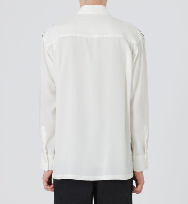  「スクエアレースコンビシャツ」|シャツ・ブラウス|