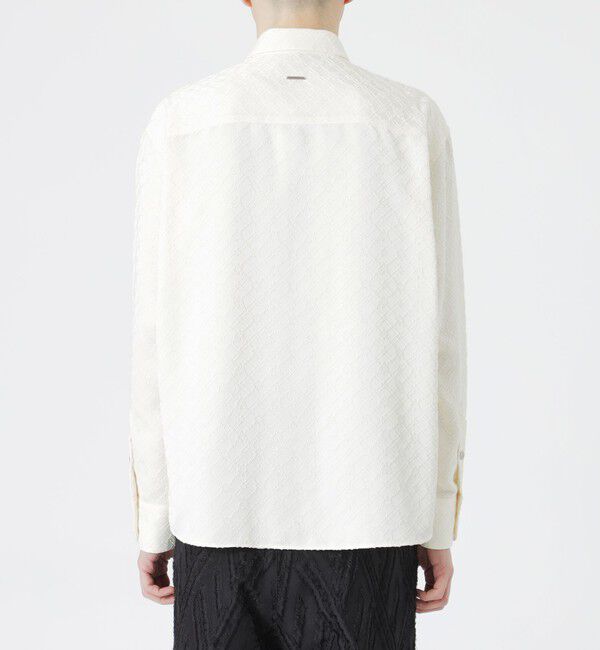  「エンブロイダリージャカードシャツ」|シャツ・ブラウス|