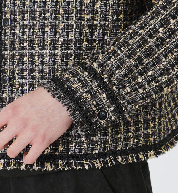  「バンビーナツイードブルゾン」|ブルゾン・スタジャン|