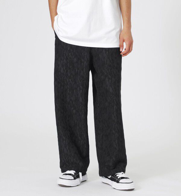  「ニュアンスジャカードワイドイージー」|その他|ブラック