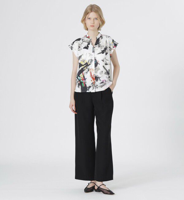  「【KANAKO SASAKI】コラボレーション ノースリーブシャツ」|シャツ・ブラウス|