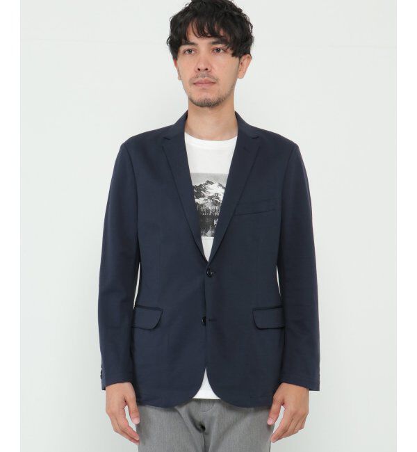 IKKA LOUNGE「モックロディーテーラードジャケット」|テーラードジャケット|