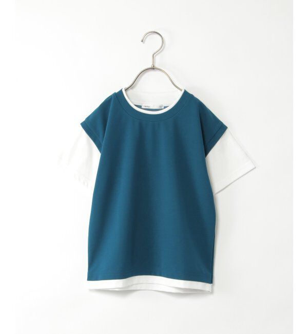 ikka kids「MKフェイクベストレイヤーTシャツ」|Tシャツ・カットソー|