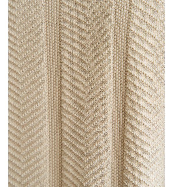 ikka「サイドリボンニットベスト」|ニット・セーター|