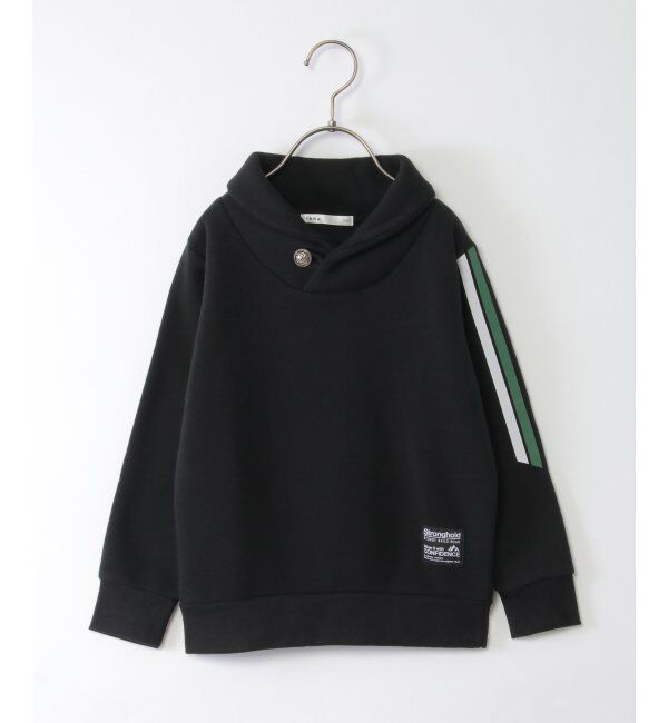 ikka kids「裏起毛袖ラインショールトレーナー（120~160cm）」|Tシャツ・カットソー|