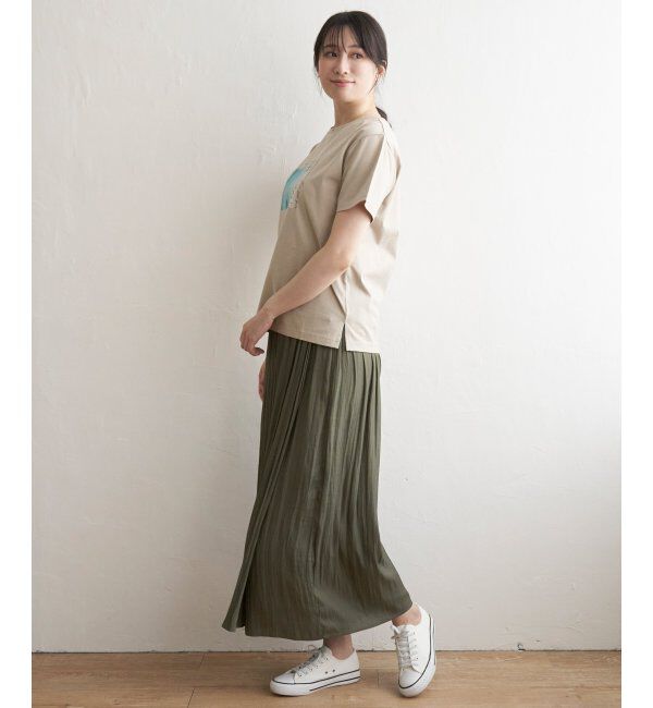 ikka「ロゴフォトプリントT」|Tシャツ・カットソー|