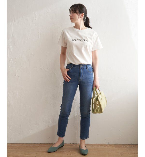 ikka「ロゴフォトプリントT」|Tシャツ・カットソー|