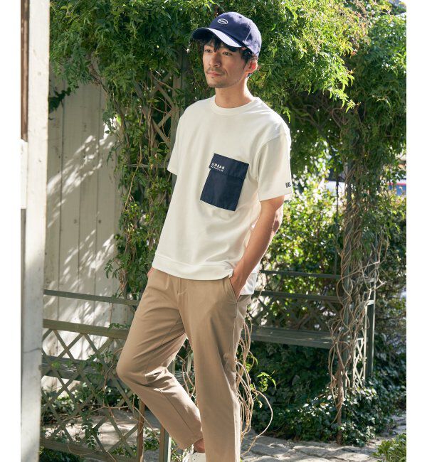 ikka「URBAN NATURE LIFE フラップポケットTシャツ」|Tシャツ・カットソー|