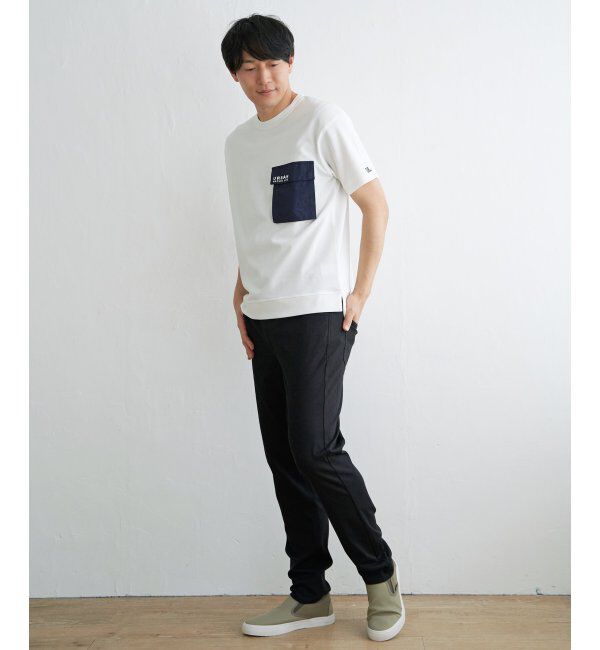 ikka「URBAN NATURE LIFE フラップポケットTシャツ」|Tシャツ・カットソー|