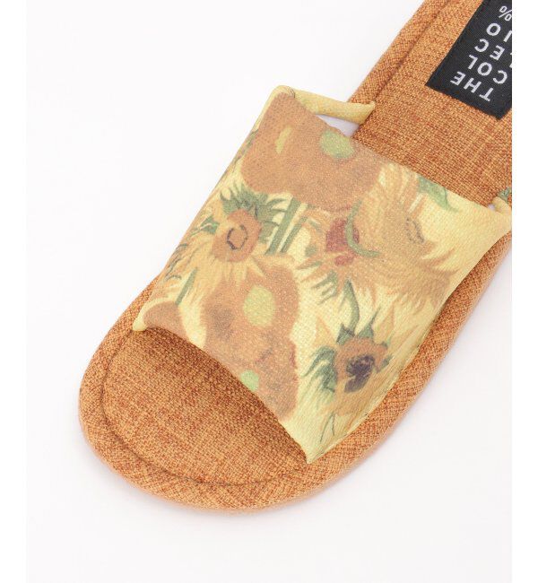 TOKYO DESIGN CHANNEL「絵画プリントゴッホスリッパ」|ルームシューズ|