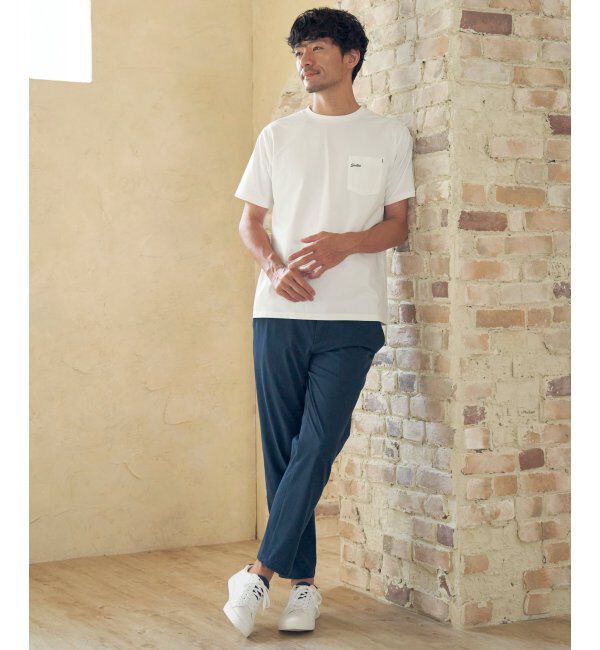 ikka「【接触冷感】速乾COOLポケットプリントTシャツ」|Tシャツ・カットソー|