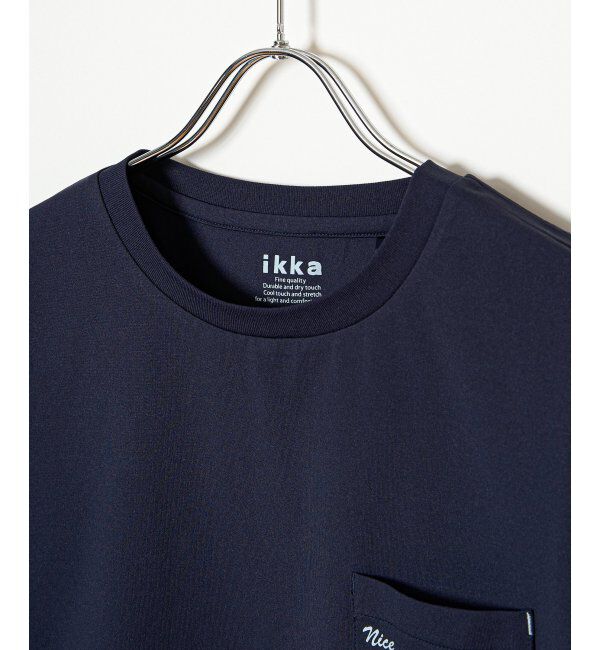 ikka「【接触冷感】速乾COOLポケットプリントTシャツ」|Tシャツ・カットソー|