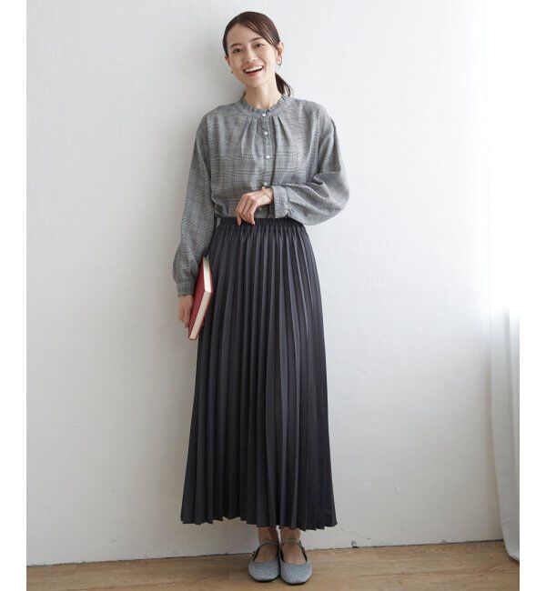 ikka「襟フリル2WAYブラウス」|シャツ・ブラウス|