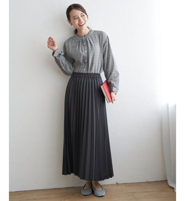 ikka「襟フリル2WAYブラウス」|シャツ・ブラウス|