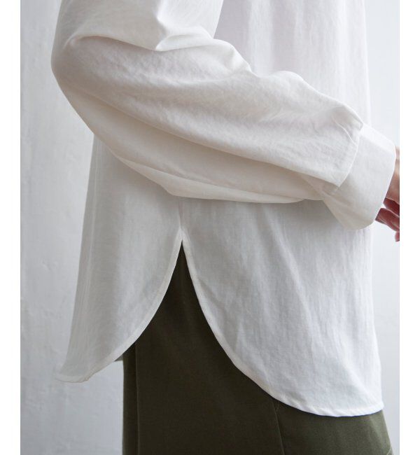 ikka「襟フリル2WAYブラウス」|シャツ・ブラウス|