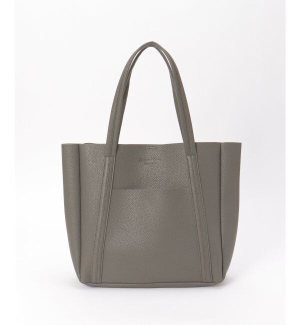 ikka「シュリンクポケ付きトートバッグ」|その他|グレー