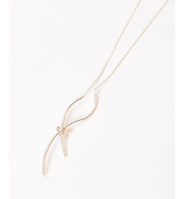 ikka「ノットメタルネックレス」|その他|