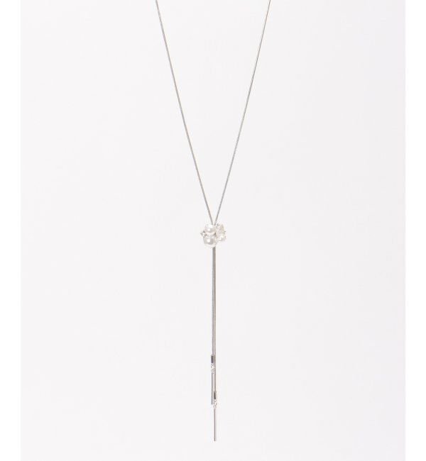 ikka「パールビジュースライドネックレス」|その他|