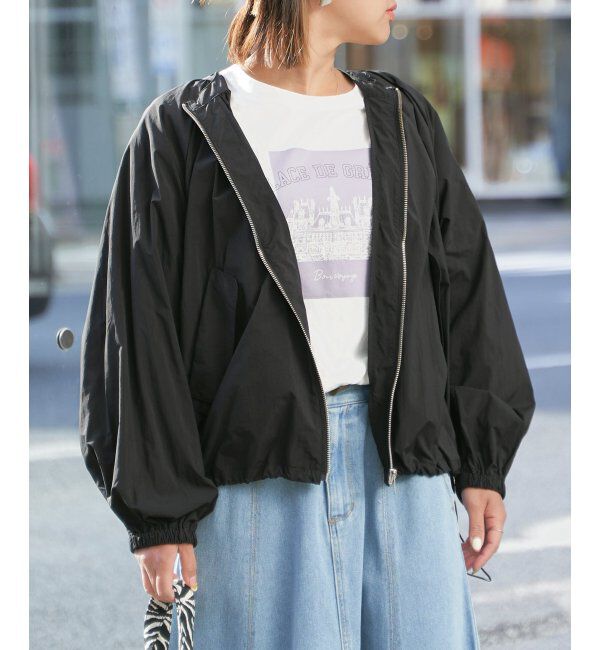 Lbc with Life「ワッシャーナイロンブルゾン」|ブルゾン・スタジャン|