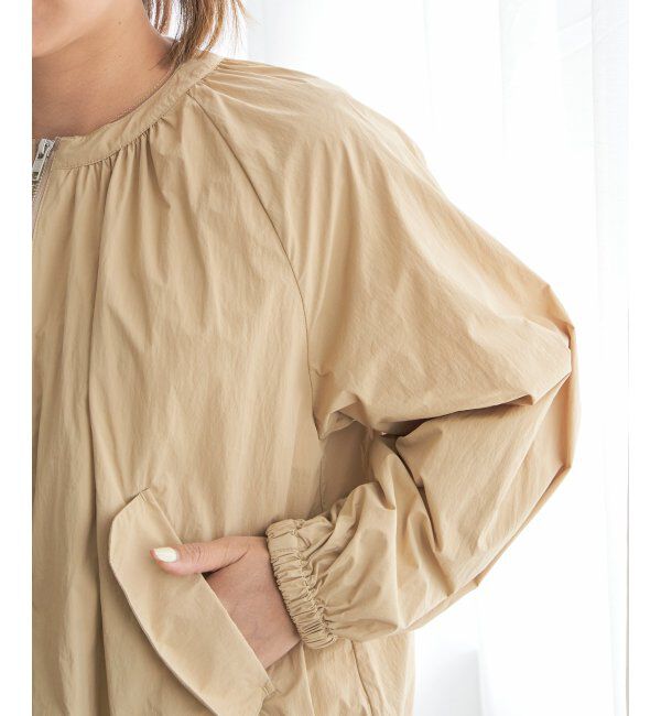 Lbc with Life「ワッシャーナイロンブルゾン」|ブルゾン・スタジャン|