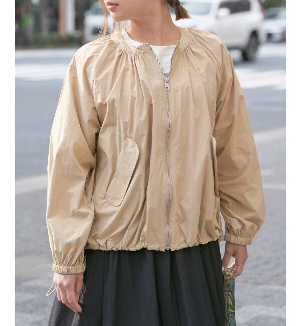 Lbc with Life「ワッシャーナイロンブルゾン」|ブルゾン・スタジャン|