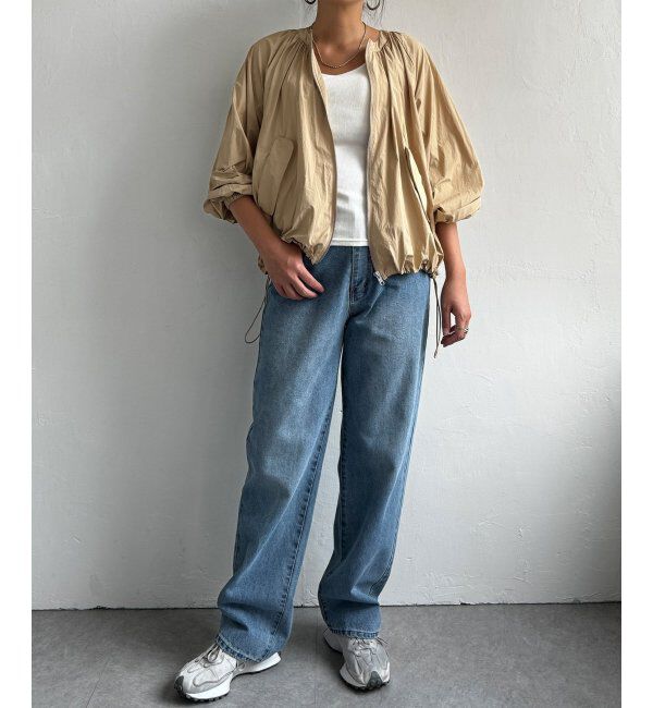 Lbc with Life「ワッシャーナイロンブルゾン」|ブルゾン・スタジャン|